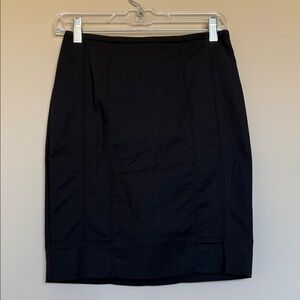 White House Black Market Classic Black Skirt